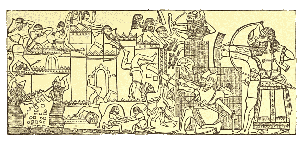 Assyria - Assyrian Siege of a City Relief