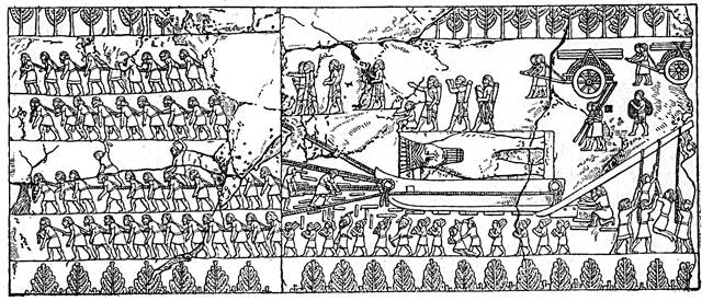 Assyria - Assyrian Transport of the Winged Bull
