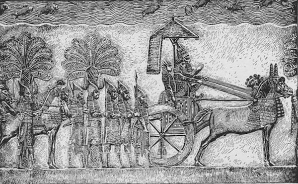 Hanging Gardens of the Babylon - Sennacerib Stone Tablet