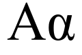 Phoenicia - Greek Alpha