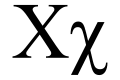 Phoenicia - Greek Chi