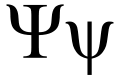 Phoenicia - Greek Psi