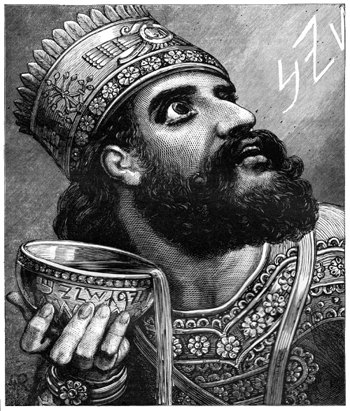 Babylonia - Belshazzar Drawing