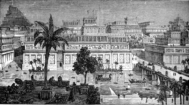 Babylonia - Ancient Babylon Drawing