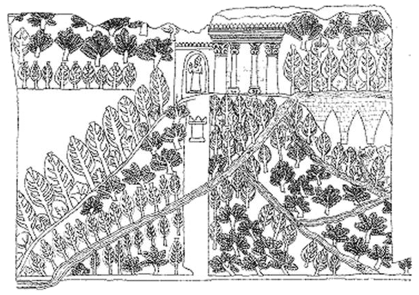 Hanging Gardens of Babylon - Hanging Gardens at Nineveh